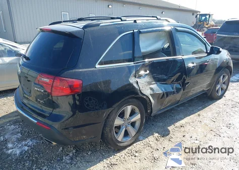 2011 Acura Mdx Technology Package z USA, uszkodzony, nr VIN 2HNYD2H62BH547582